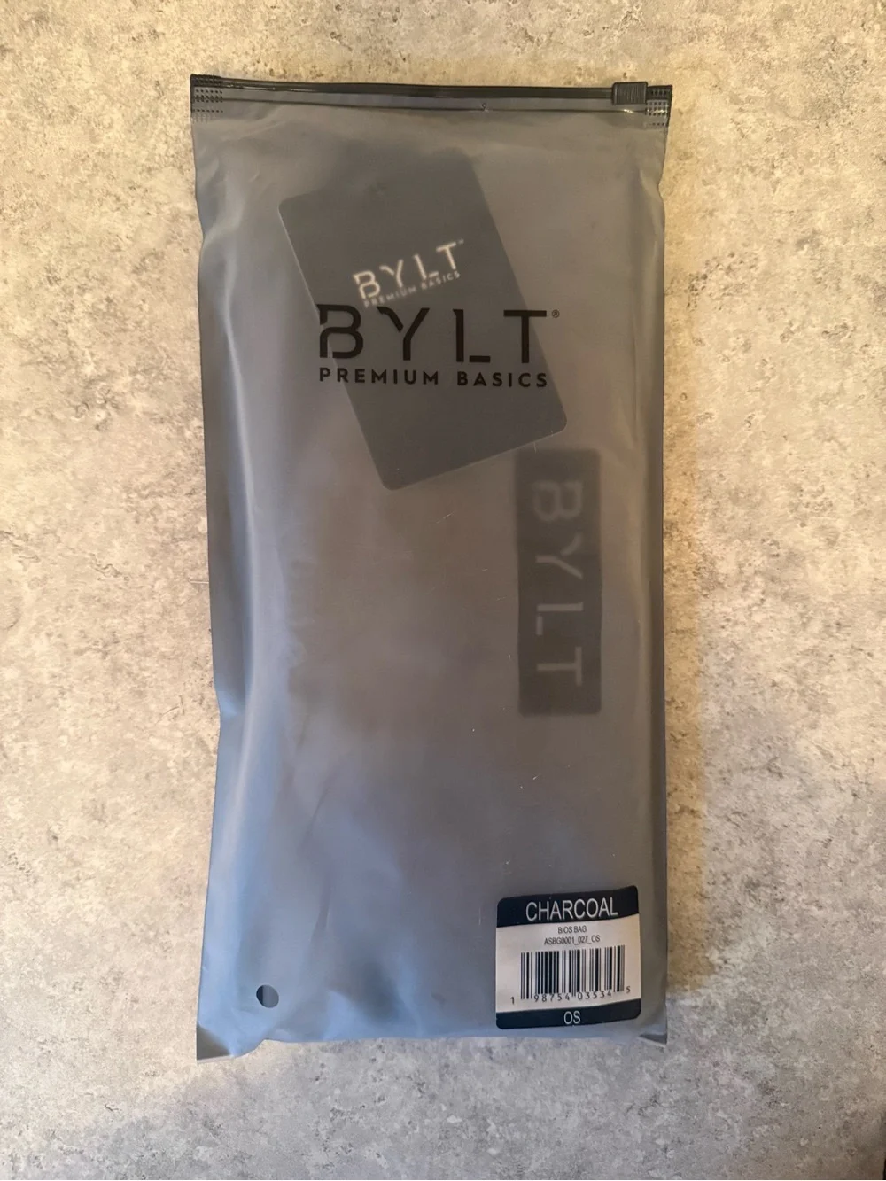 BYLT Basics Black Roll-Top Dry Duffel Bag
